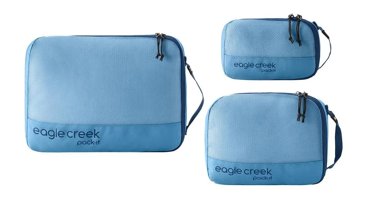 Eagle Creek Pack-It Reveal Cube Set XSSM Blue