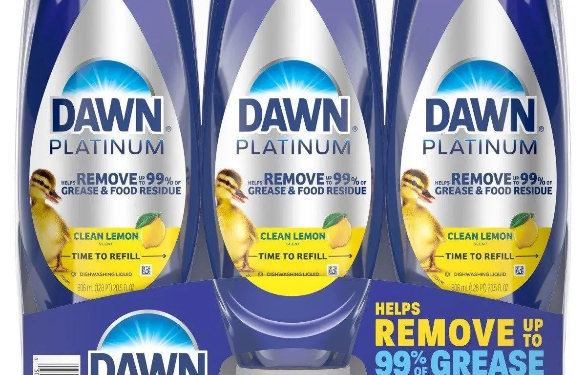Dawn 2897974 Lemon Dish Soap 20.5oz 3 Pack