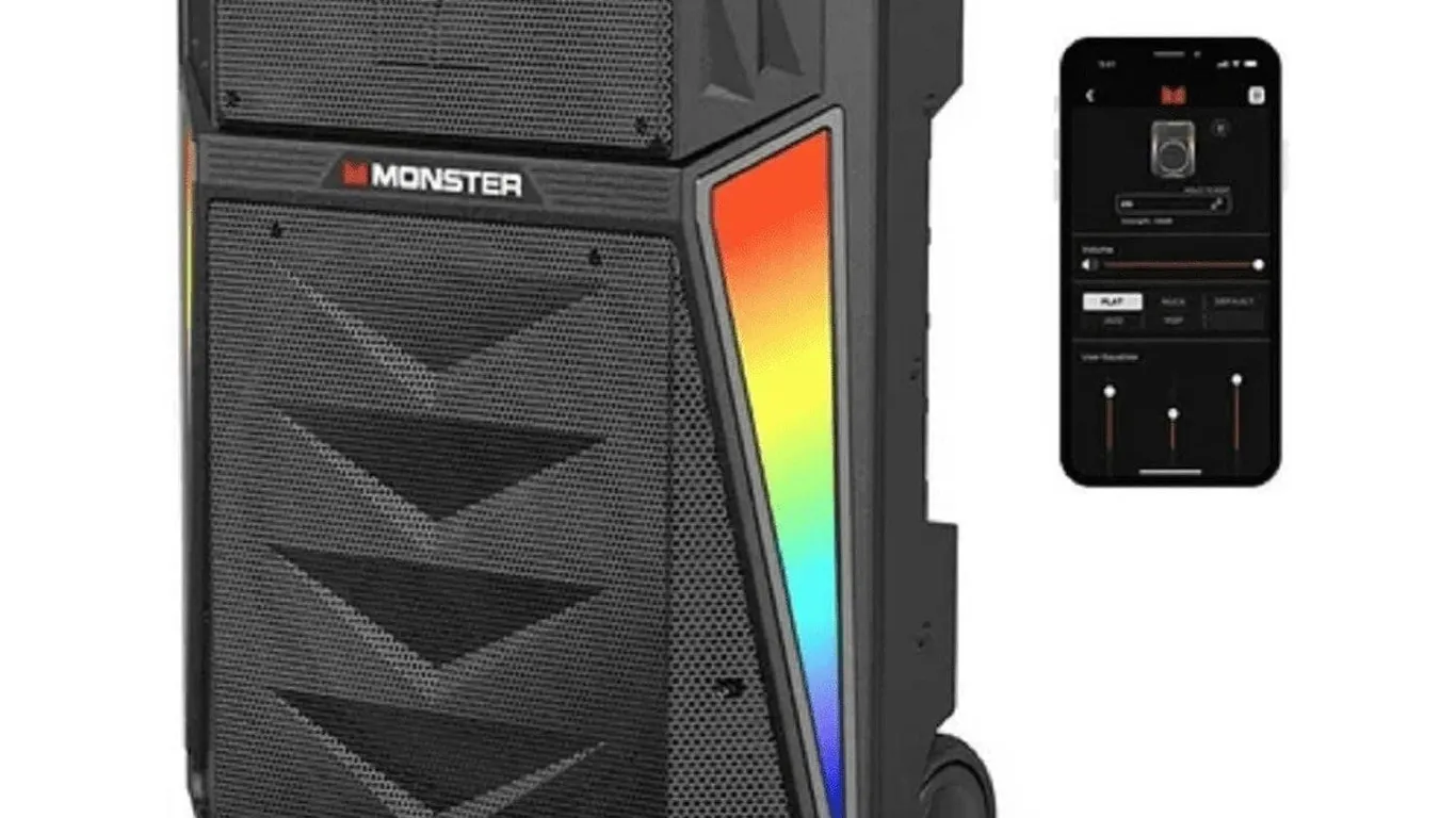 Monster Mnx6 Z6 All-In-One Pa Bluetooth Speaker