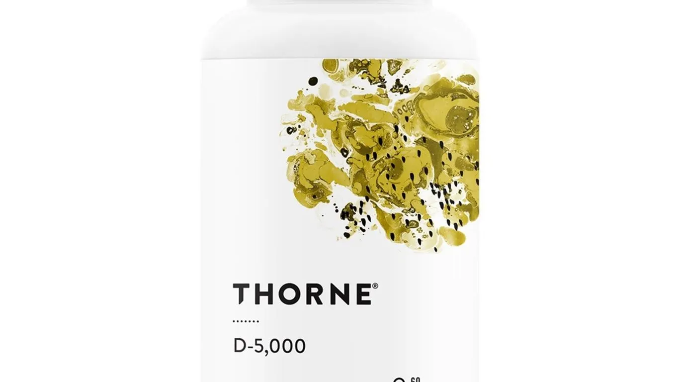 Thorne Vitamin D-5000 Supplement 60 Count