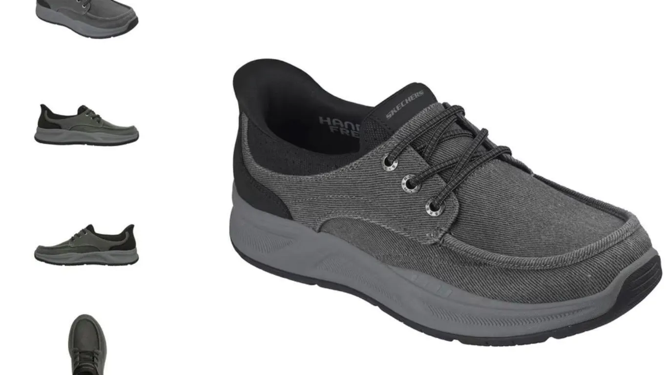 Skechers Canvas Swift Fit Mens Sneakers