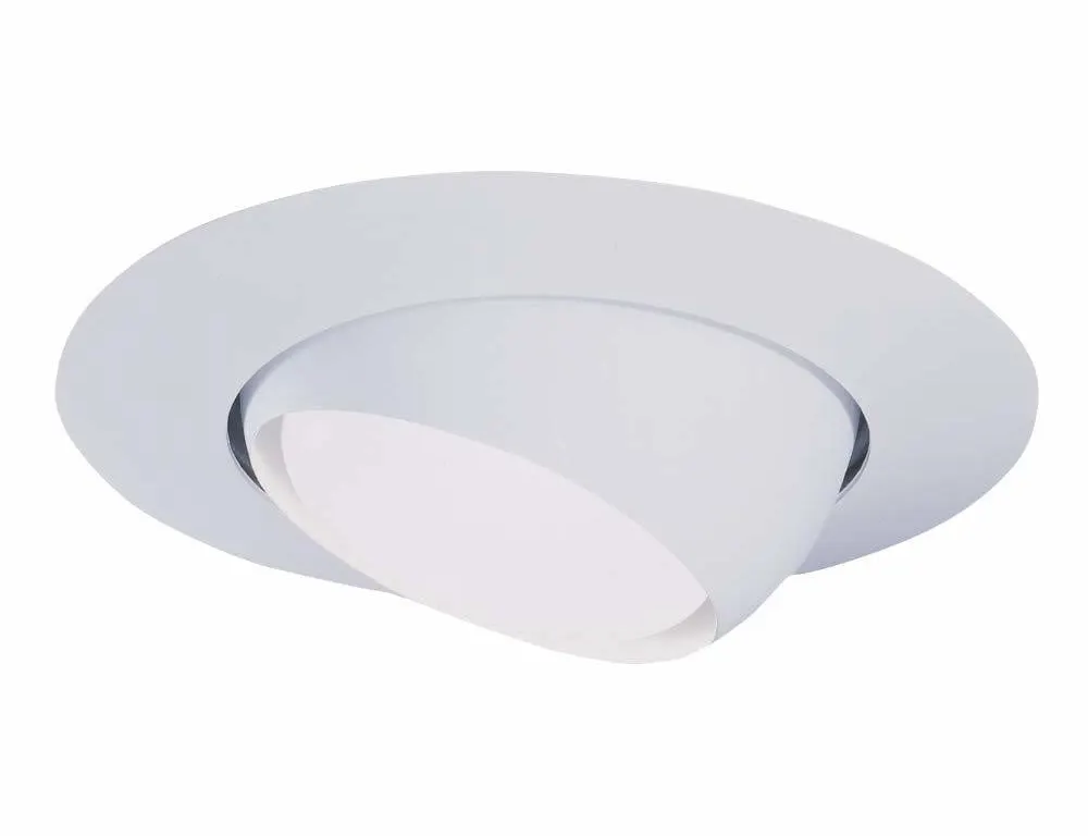 Halo 78p 6-Inch Eyeball Recessed Light Trim White