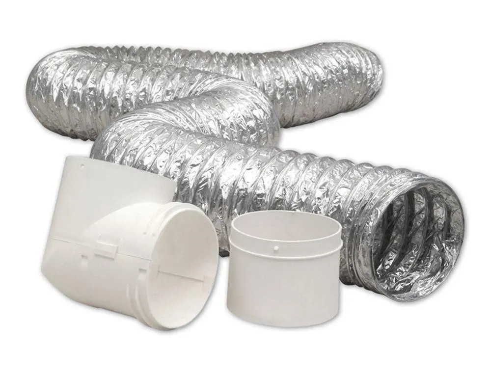 Everbilt TD48D2DHD6 4 in. x 8 ft. Dryer Duct Kit