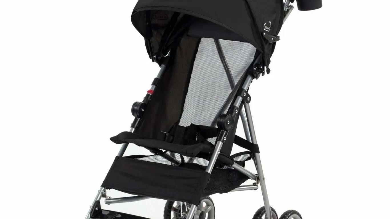 Kolcraft Cloud Lightweight Stroller Black
