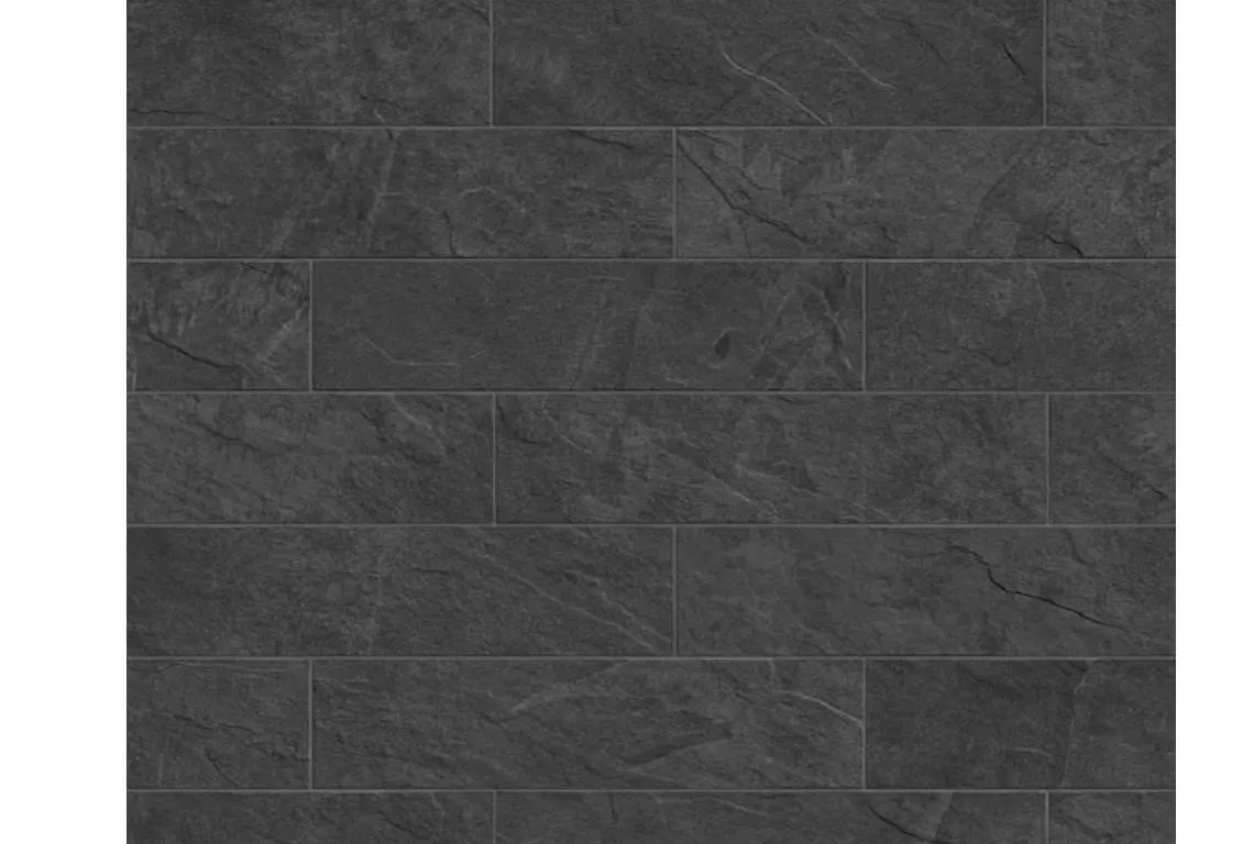 Corso Italia 3x12 Slate Black Porcelain Tile