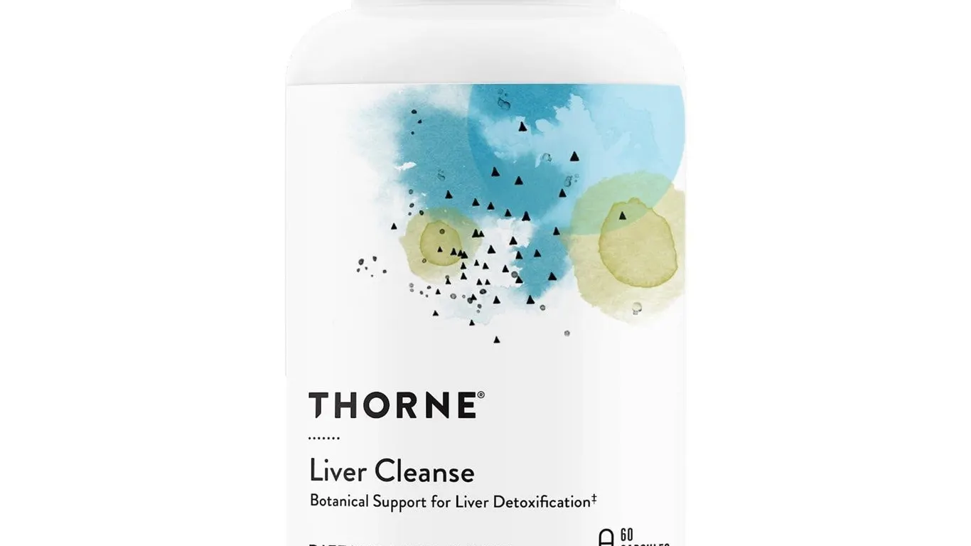 Thorne Liver Cleanse Milk Thistle Supplement 60 Ct