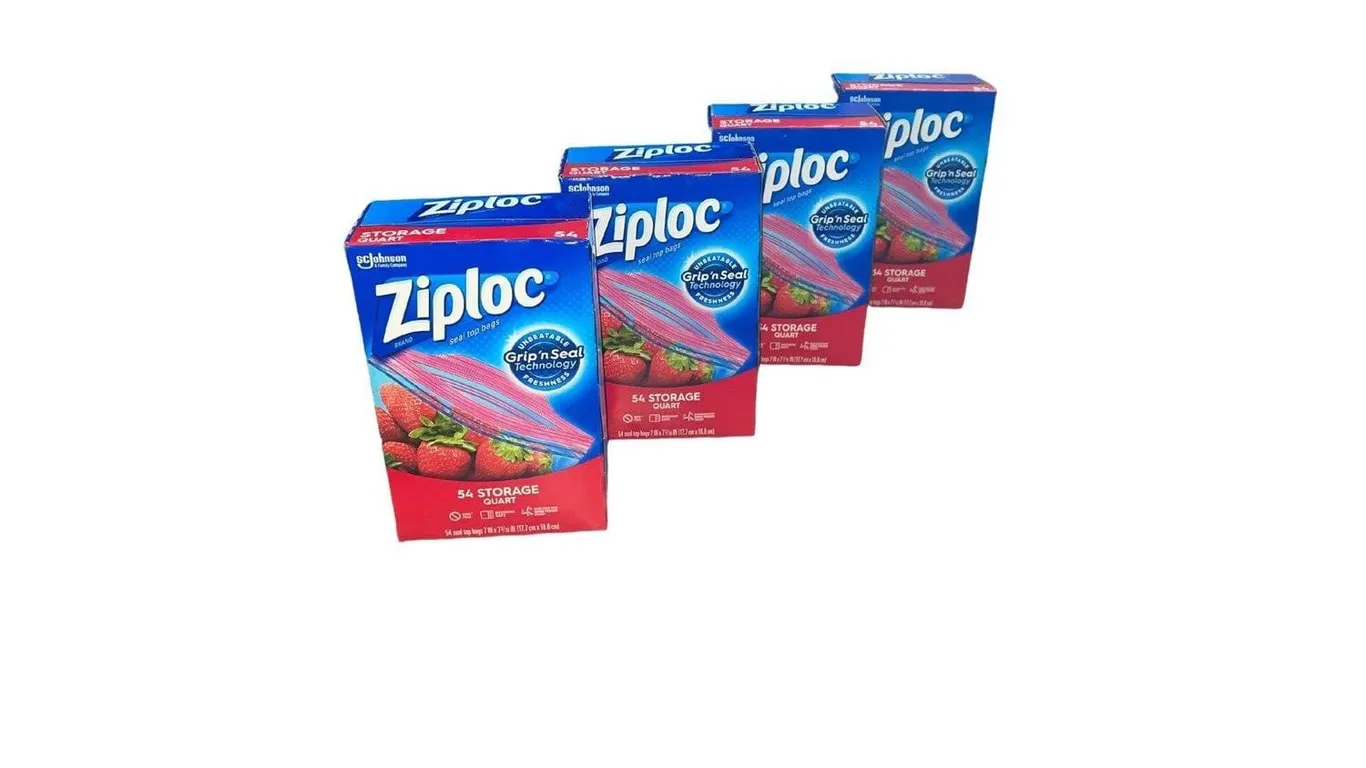 Ziploc Quart Storage Bags 216ct