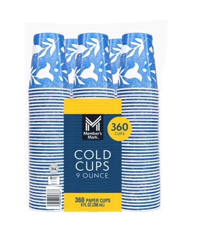 9oz Paper Bath Cups 360ct Blue