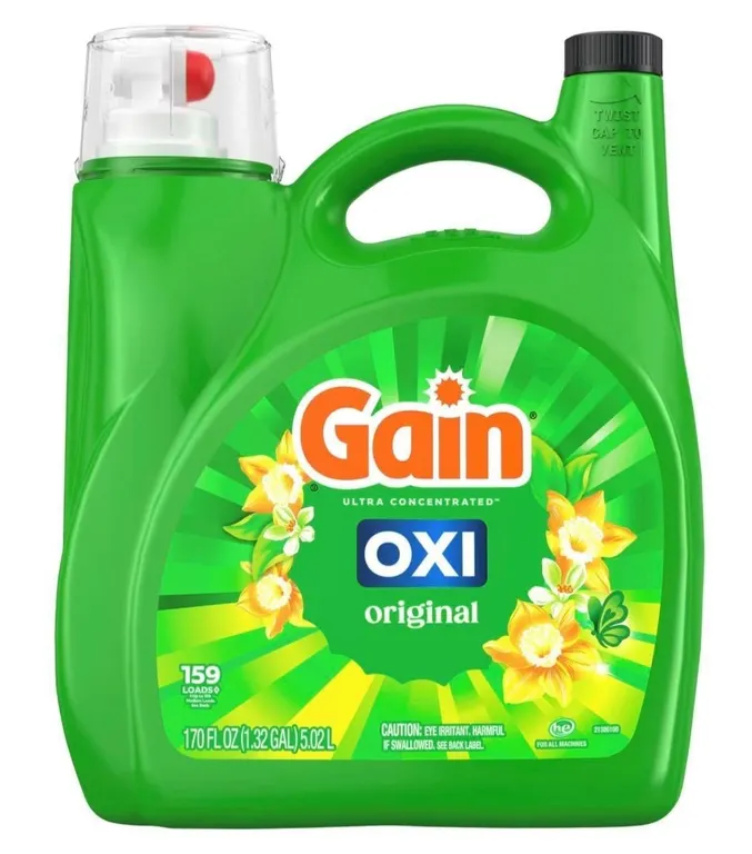 Gain Liquid Laundry Detergent 170 Fl Oz