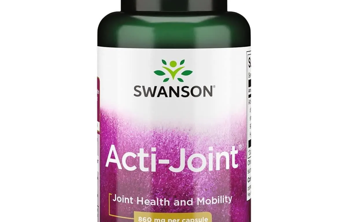 Swanson Acti-Joint Chondroitin 860mg 60 Capsules