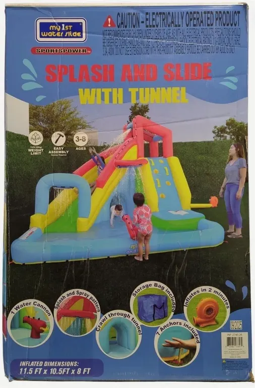 Sportspower INF-2745-26 My 1st Water Slide Tunnel