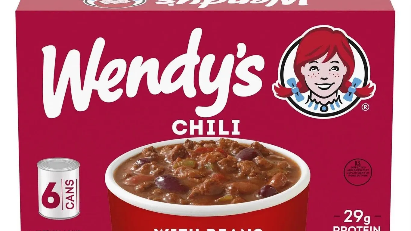 Wendys 2700087232 Chili With Beans 15oz 6pk