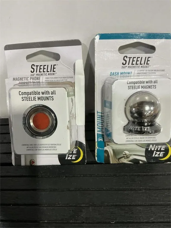 Nite Ize Steelie 360 Magnetic Phone Mount Bundle