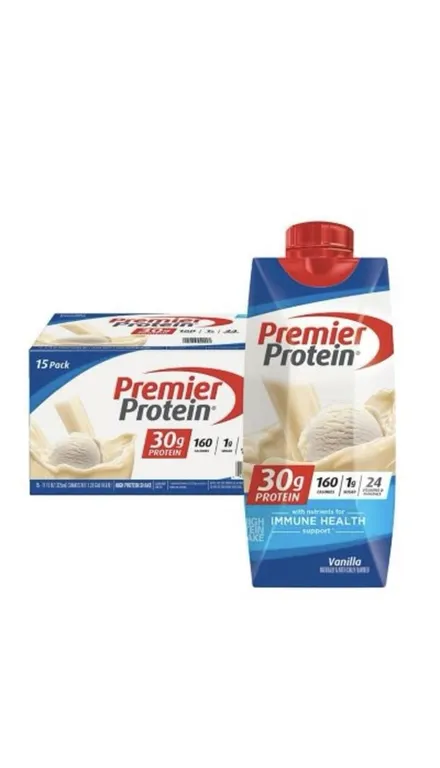 Premier Protein Vanilla Shake 11oz 15 Pack
