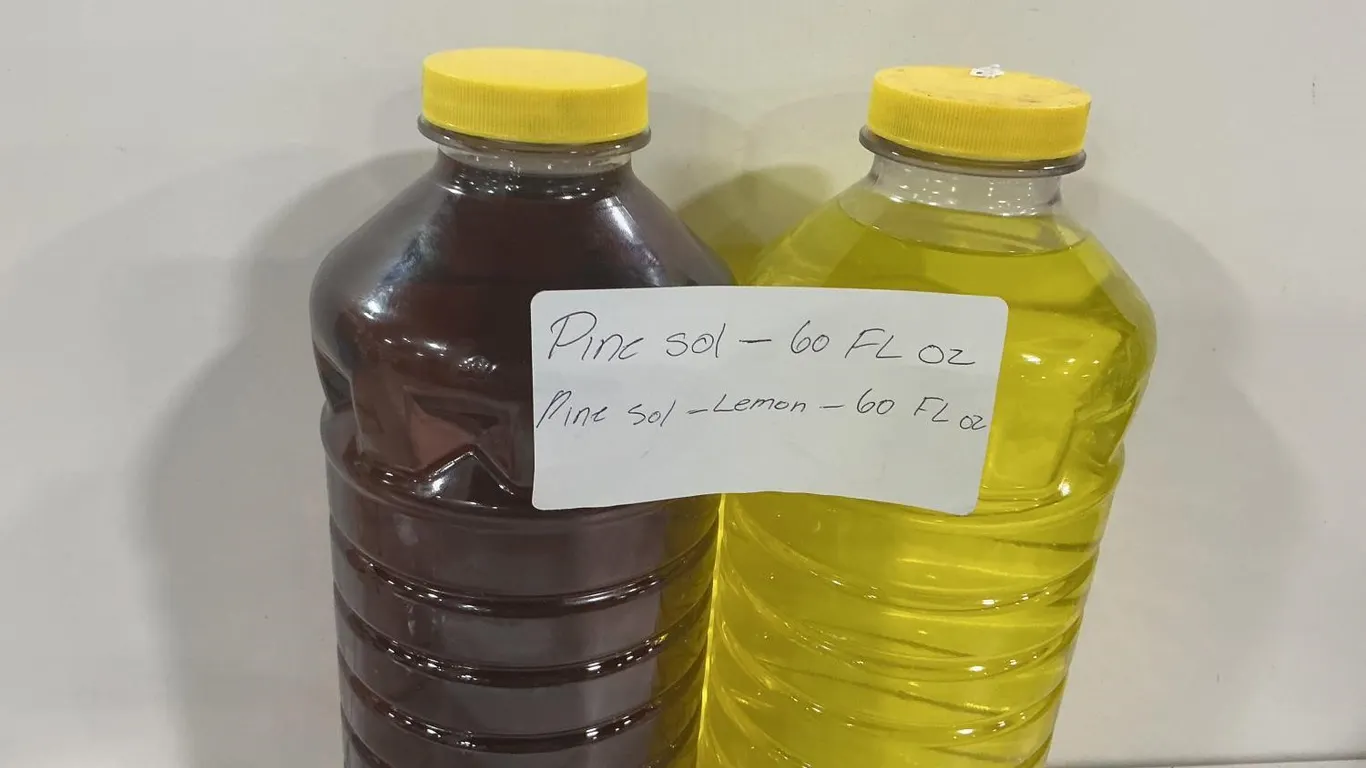 Clear And Yellow Plastic Utility Bottles 2pk