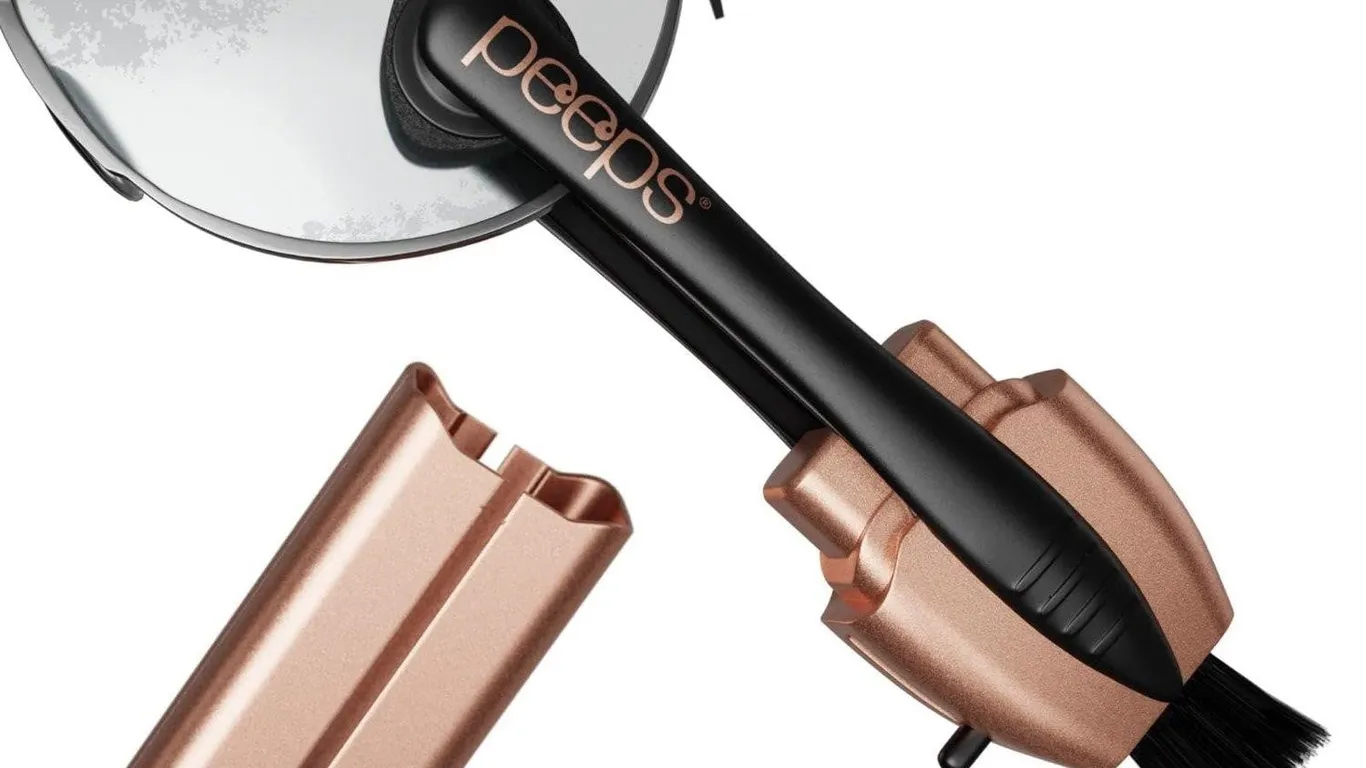 Peeps Carbon Klean Eyeglass Lens Cleaner Rose Gold
