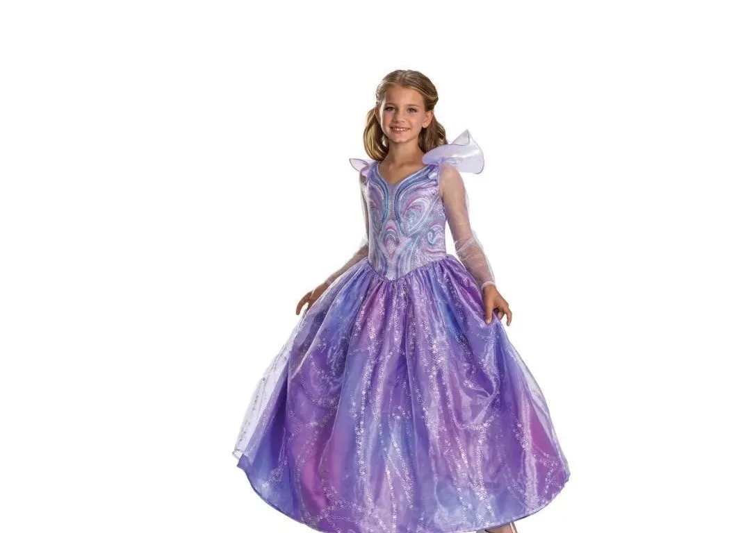 Wicked Glinda Prestige Costume For Kids