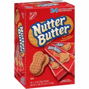 Nabisco Nutter Butter Peanut Butter Cookies 24pk