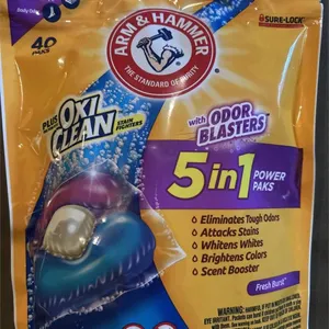 Arm Hammer Liquid Laundry Detergent Paks 40ct