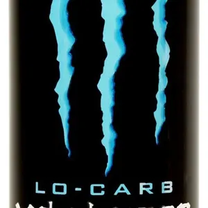 Monster Lo-Carb Energy Drink 16 Fl Oz RedBlack