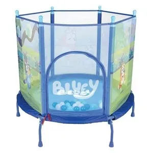 Bluey 4ft Kids Trampoline with Play Balls