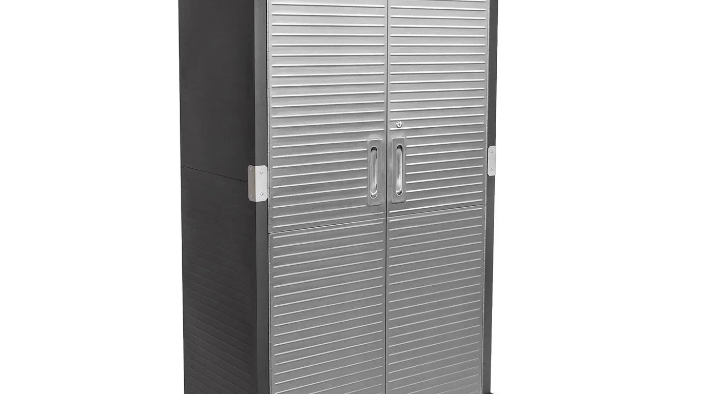 Seville Classics Steel Storage Cabinet 36x18x72