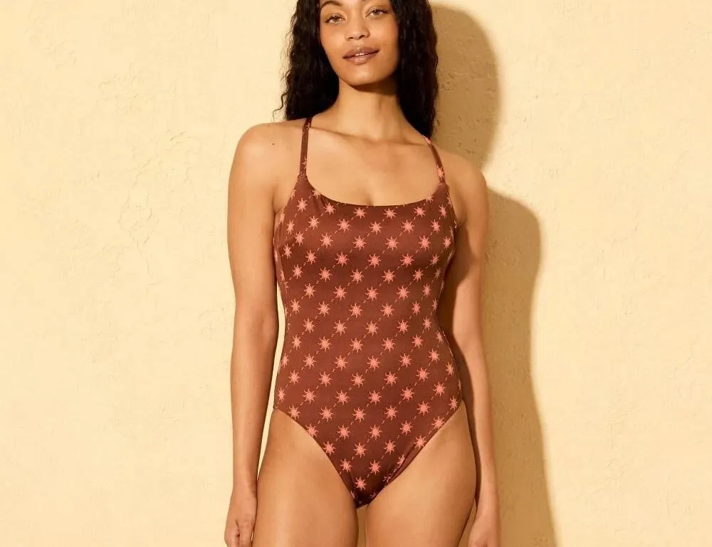 Shade Shore 95003930 Solar One Piece Brown M