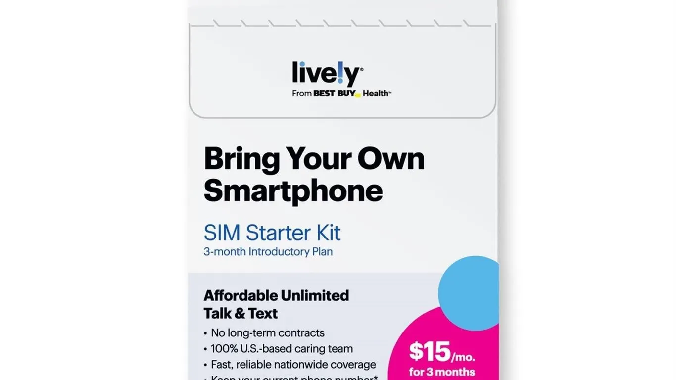 Lively SIMe-SIM Kit 5GB Data Open Box