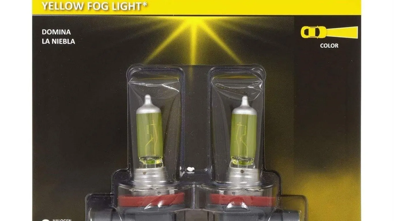 Sylvania H8 Fog Vision Yellow Halogen Fog Lights