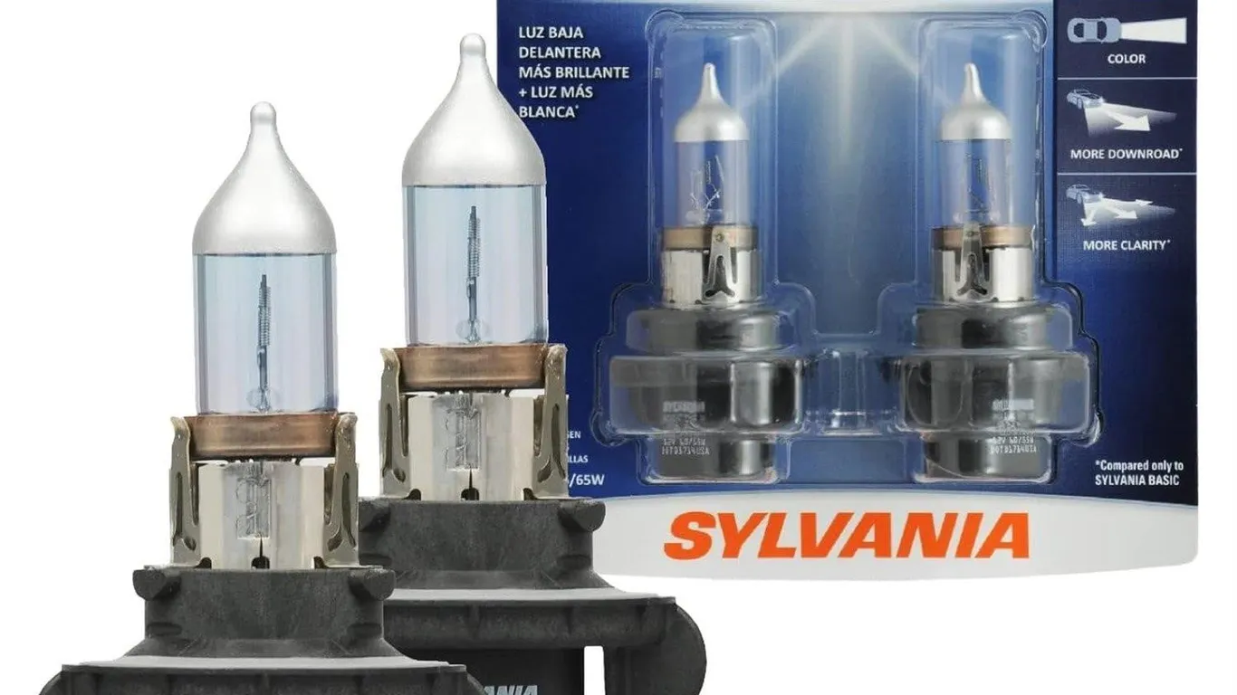 Sylvania H13 SilverStar Halogen Headlight Bulbs...