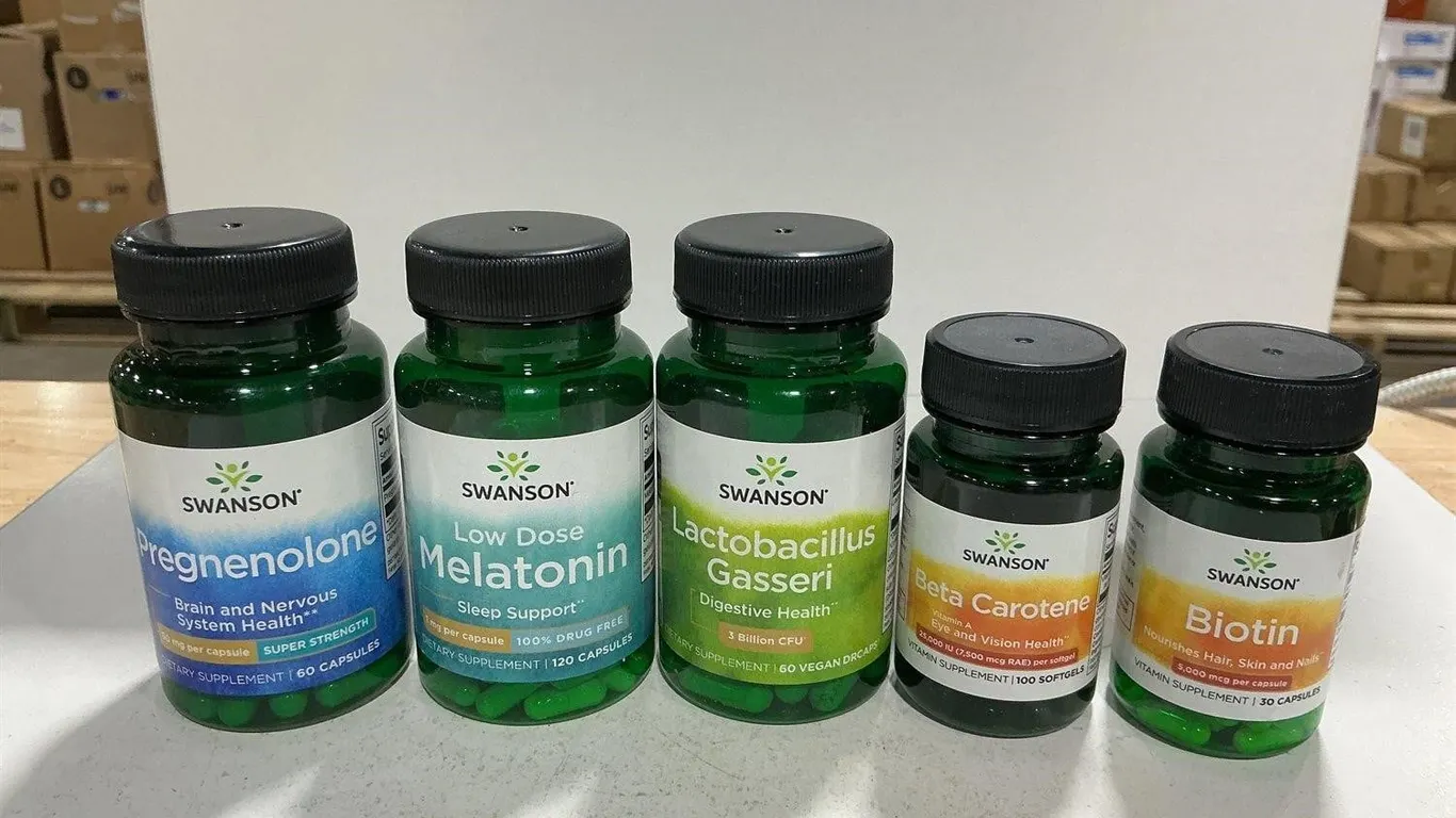 Swanson Health 5-Piece Supplement Bundle $45.00