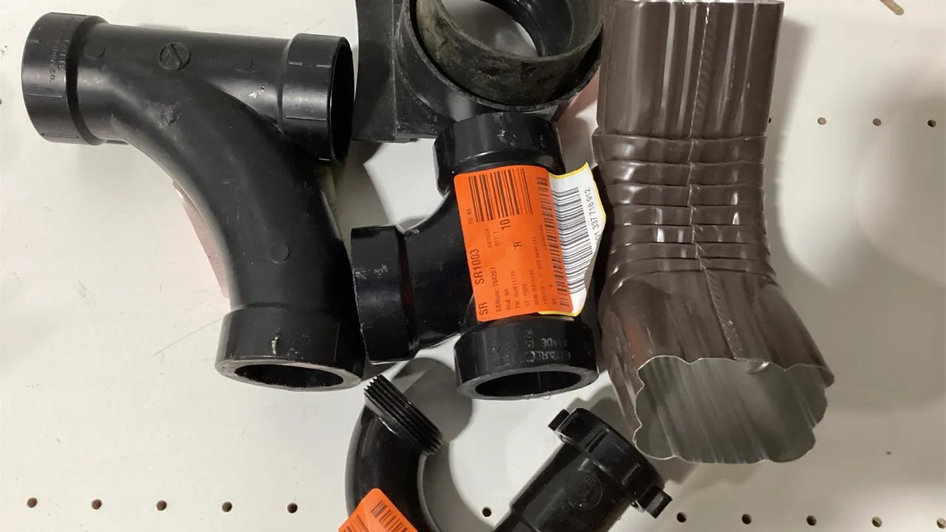 Plumbing and Gutter Fittings Bundle