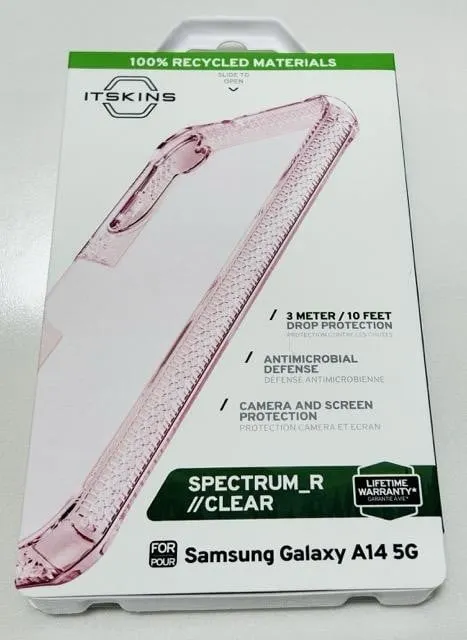 ITSKINS Spectrum R Clear Case for Galaxy A14 5G