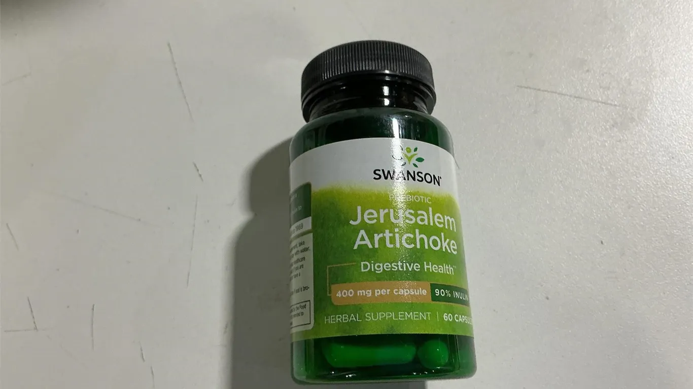 Swanson Jerusalem Artichoke 400mg 60 Capsules