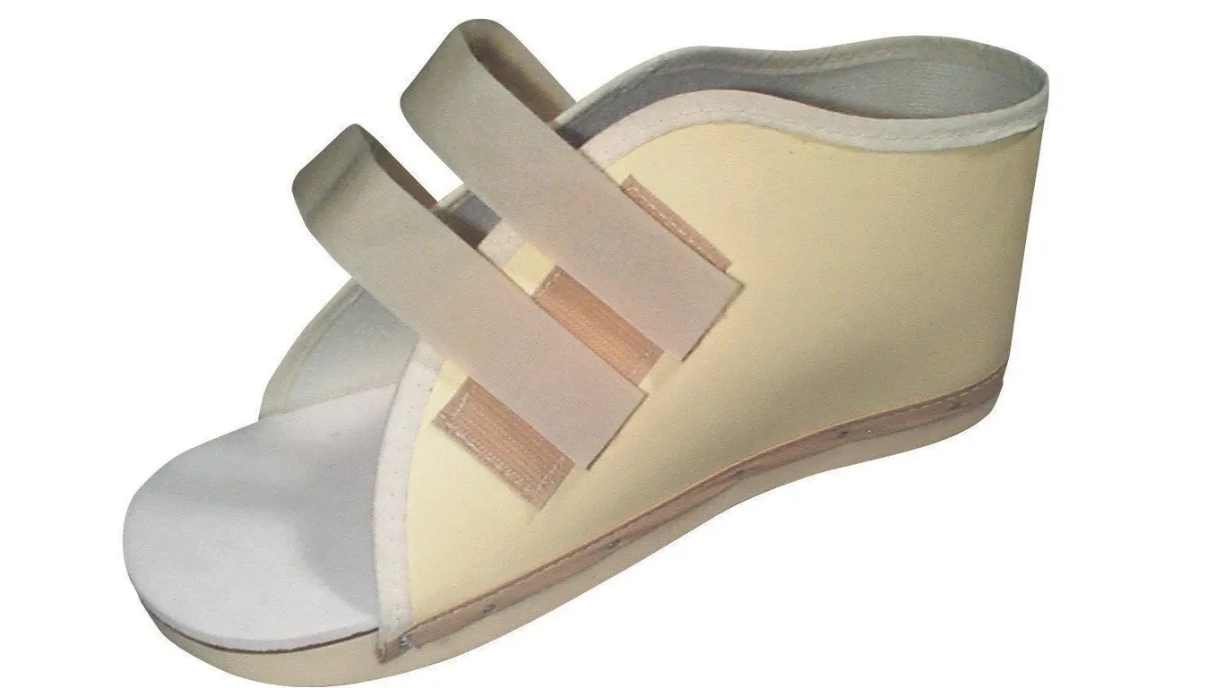 Medline Post-Op Shoe Beige Mens Size M