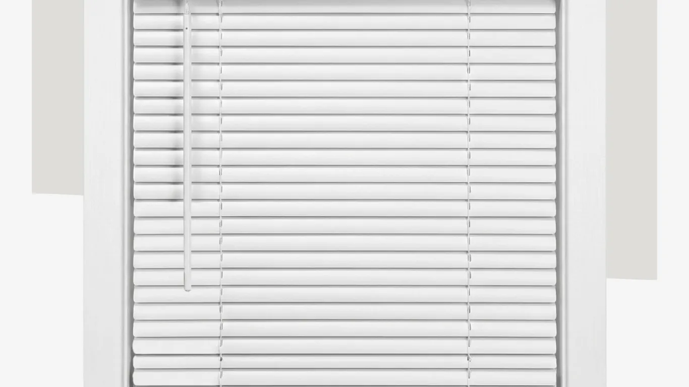Chicology 30x84 Cordless Vinyl Mini Blind - White