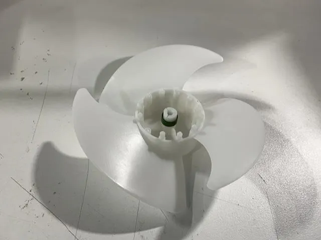 -Blade White Plastic Fan Impeller New $15.00