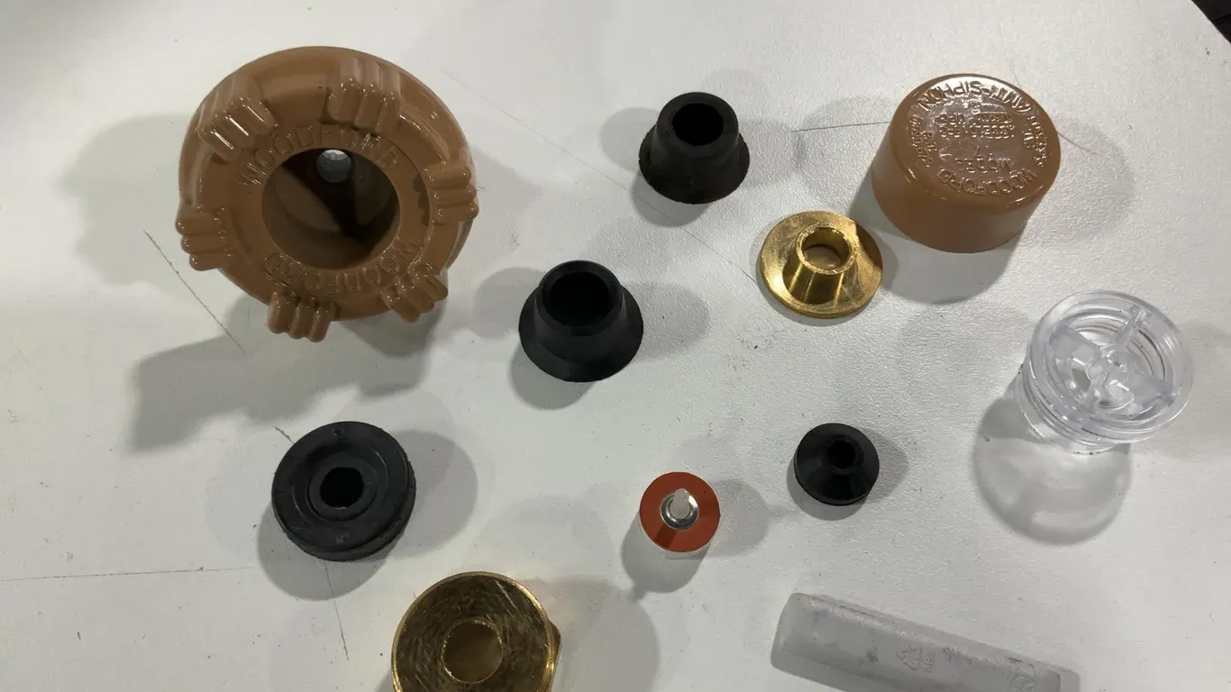 Assorted Plumbing Repair Parts and Fittings Lot
