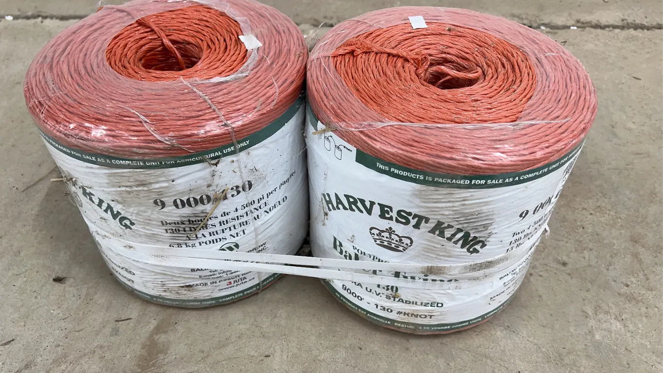 2 - Bails Of 9000 Baler Twine