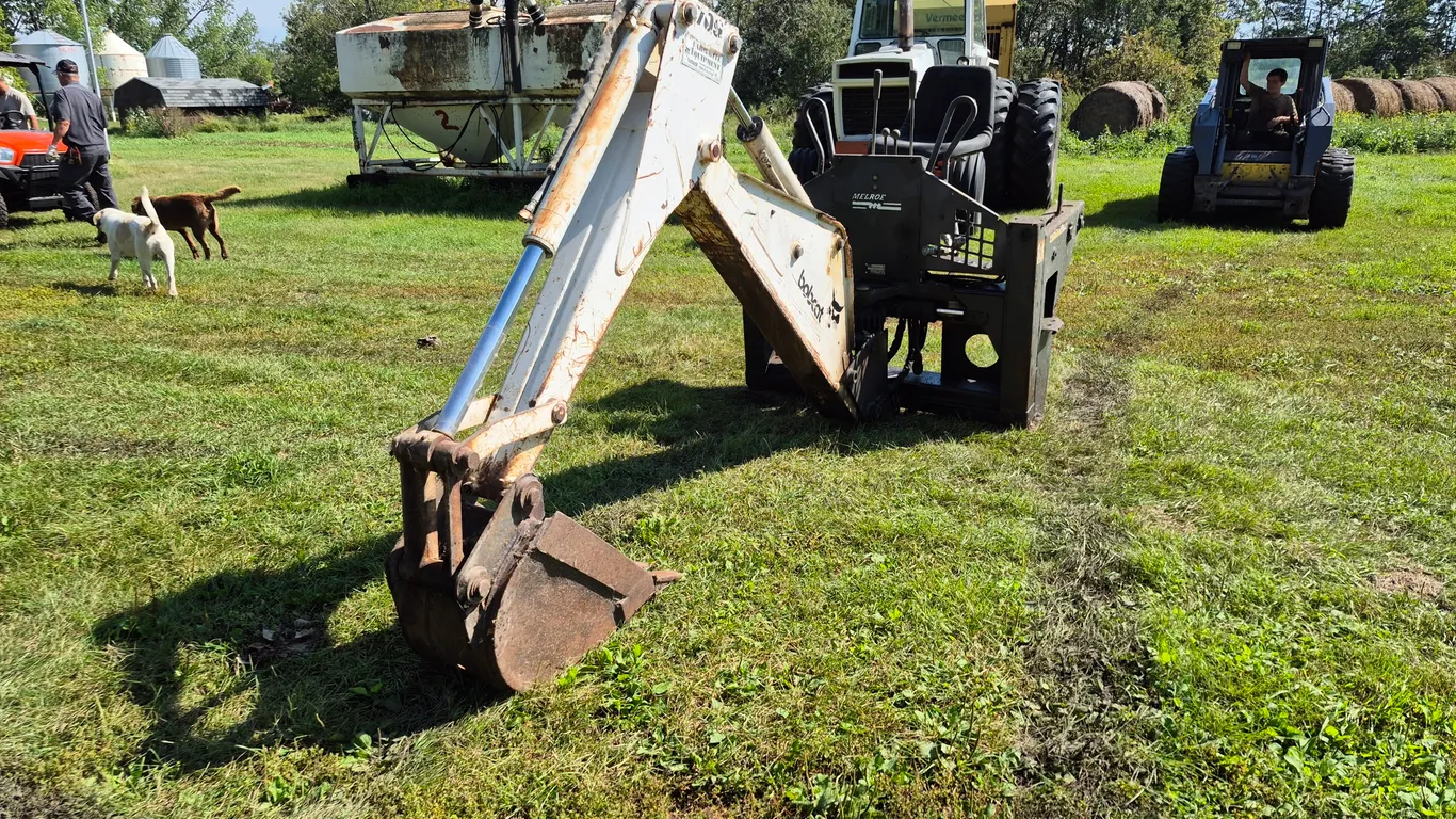 709 BOBCAT BACKHOE ATTACHMENT FOR SKID STEER