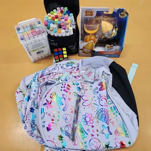 Knapsack,  markers
