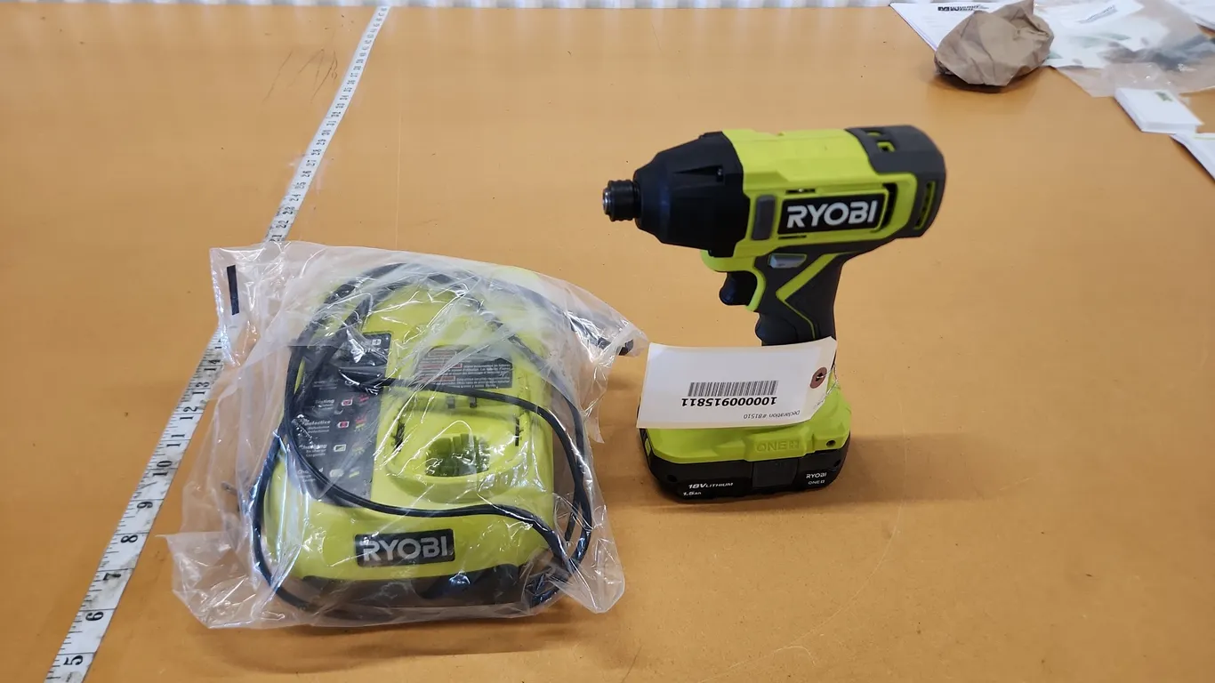 Ryobi Impact Driver w/ Battery & Charger