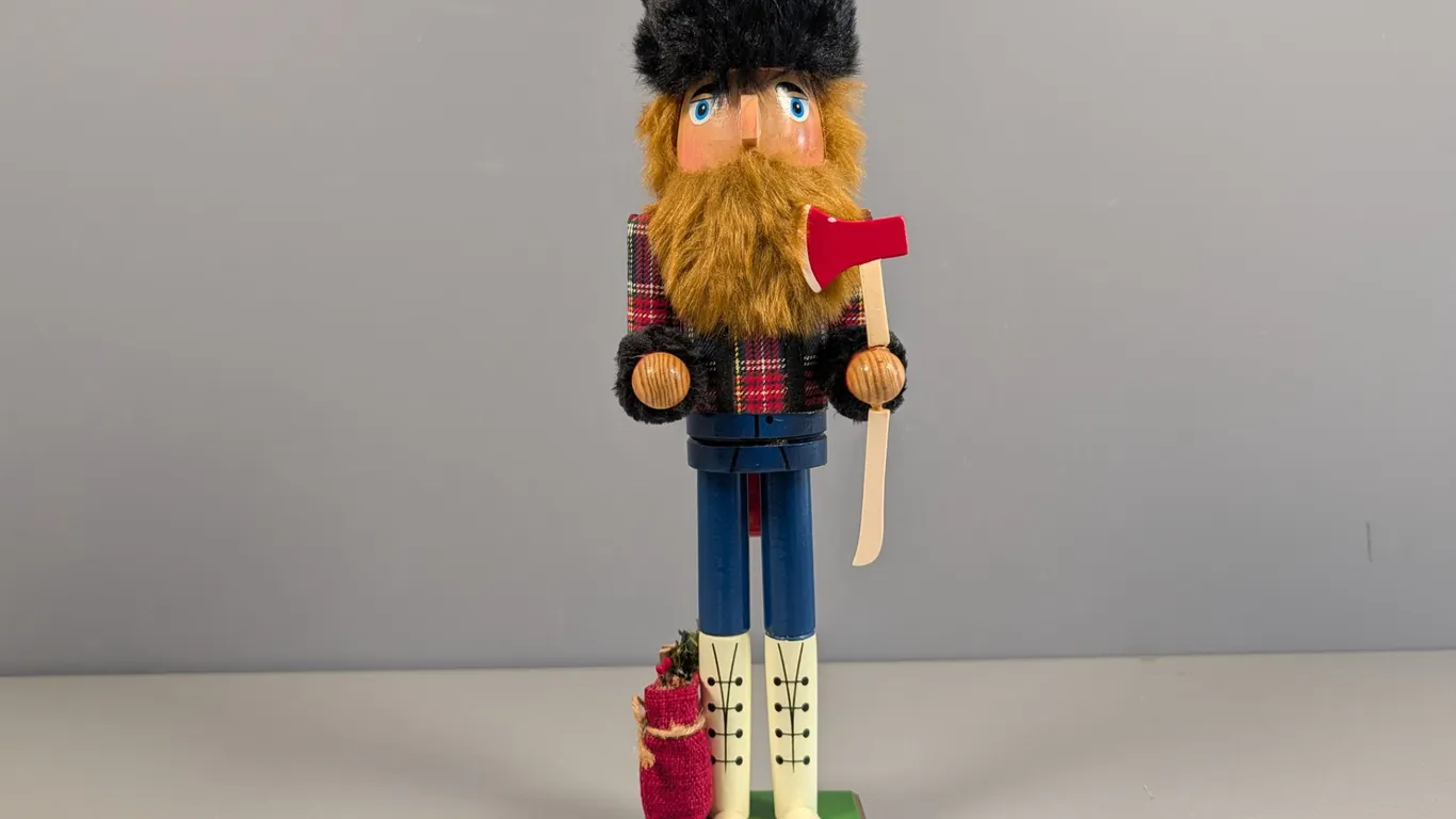 Lumberjack Nutcracker Figure