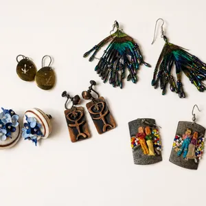 Assorted Artisan & Vintage Earring Collection (5 Pairs)