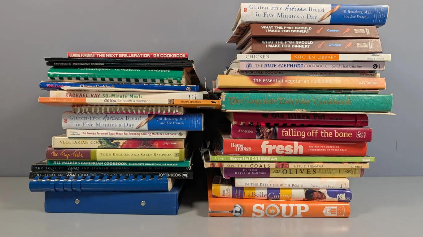 Large Collection of Assorted Cookbooks (37 Total)