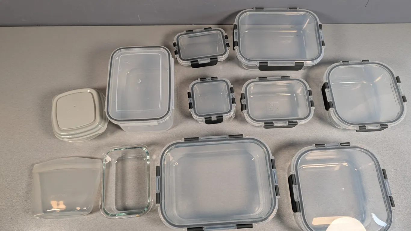 Assorted Kitchen Storage Containers