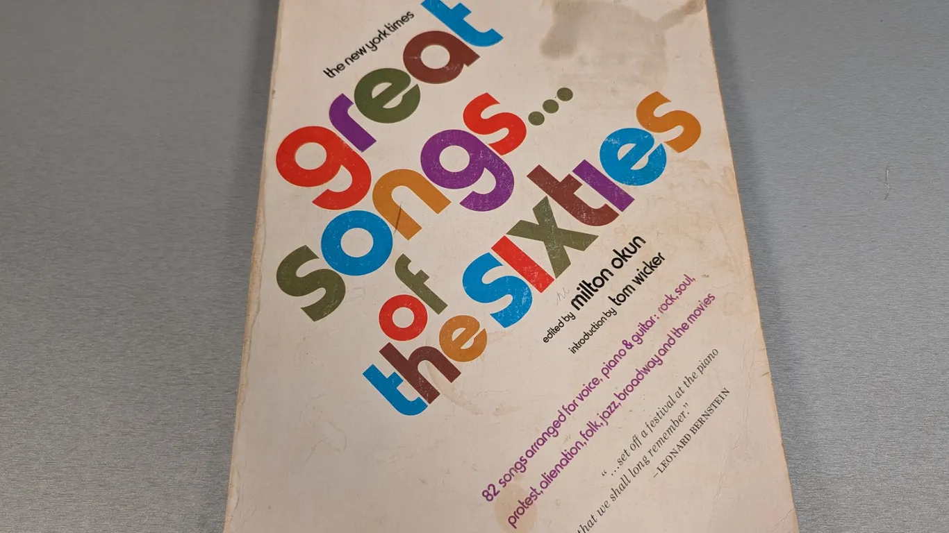 The New York Times Great Songs of the Sixties Sheet Music Book