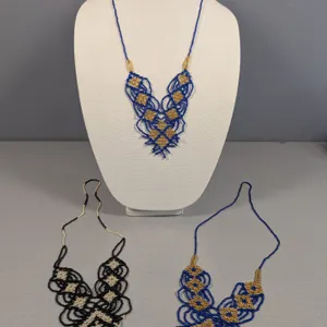 Handcrafted Seed Bead Necklaces, Set of Three