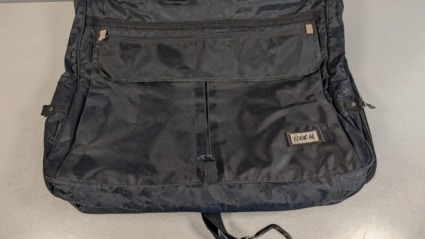 Logical Black Garment Bag