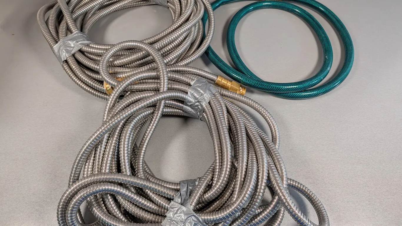 DMC Metal & Rubber Garden Hoses Lot